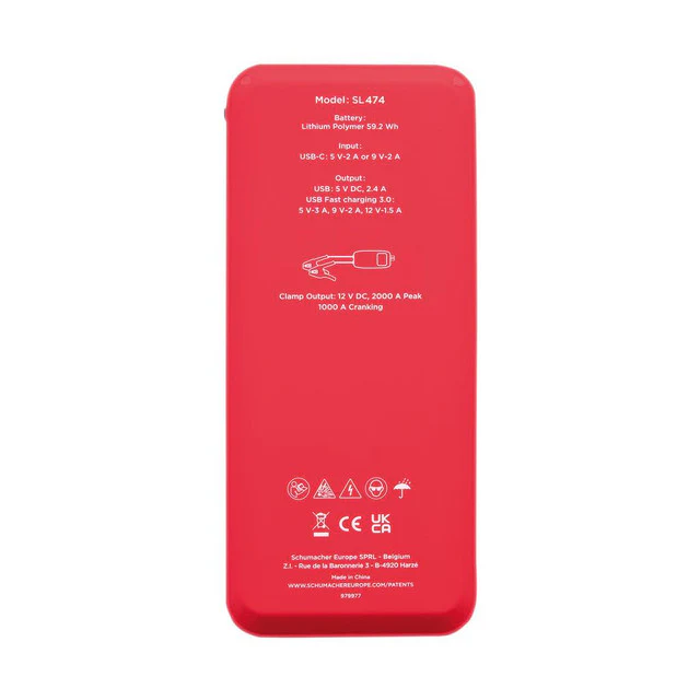 12V LITHIUM JUMP STARTER AND POWER PACK 2000A - Image 4