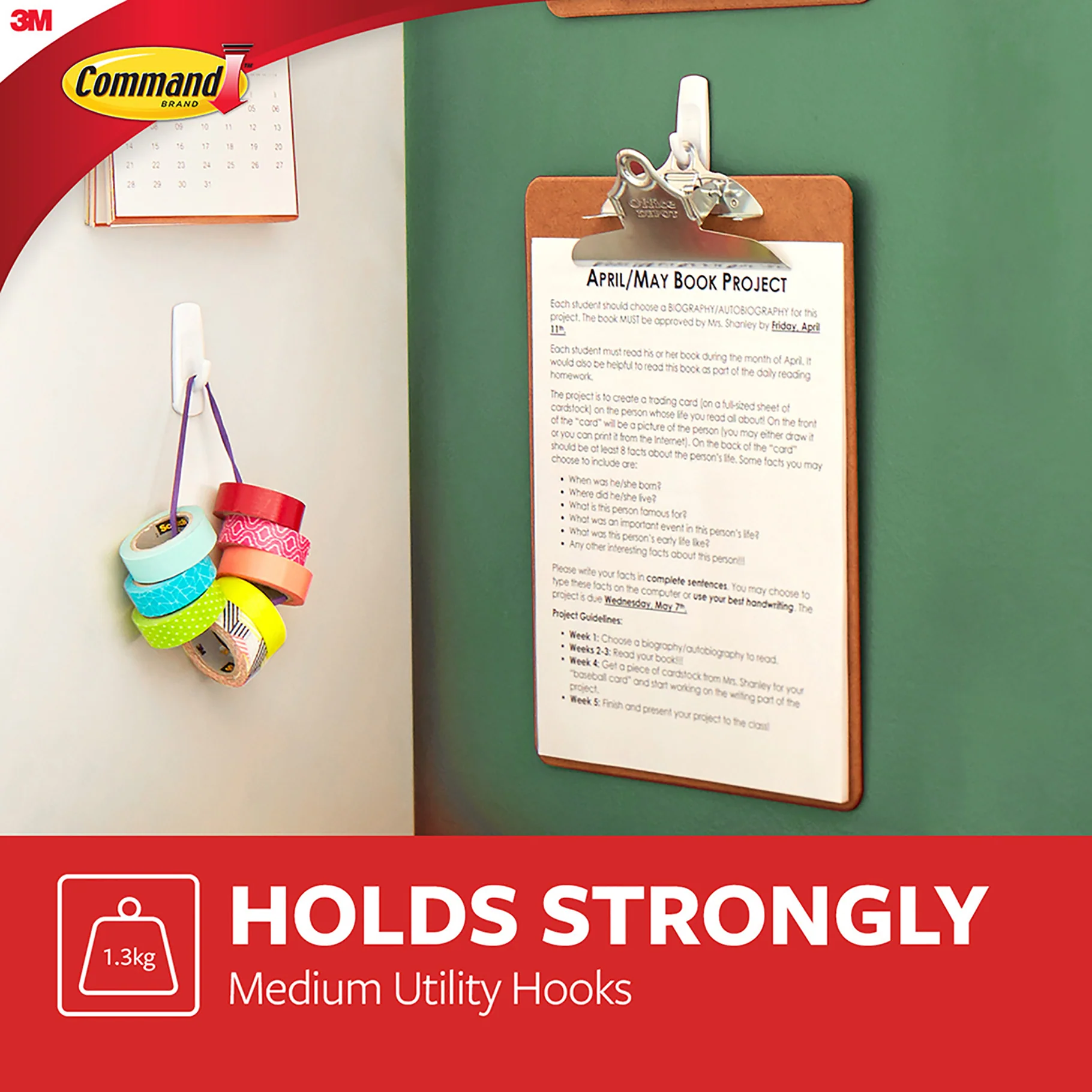 3M Medium Command Hooks Value - Image 2