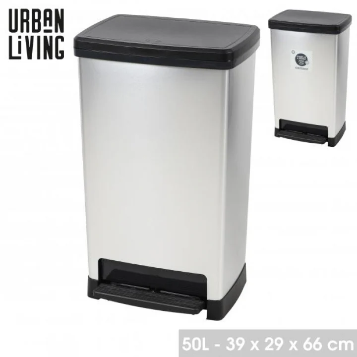 50L BIN WITH FOOT PEDAL