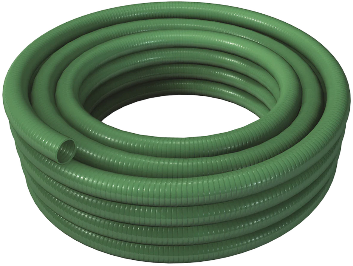 51MM MDSH 2 " PVC MEDIUM DUTY SUCTION HOSE SPIRAL 1M LENGHT