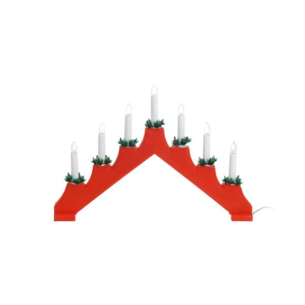 7 LED CANDLE BRIDGE (BATTERY OPERATED) - Image 3