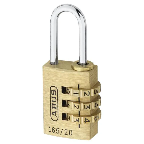 ABUS 165 SERIES 20MM COMBINATION PADLOCK CD