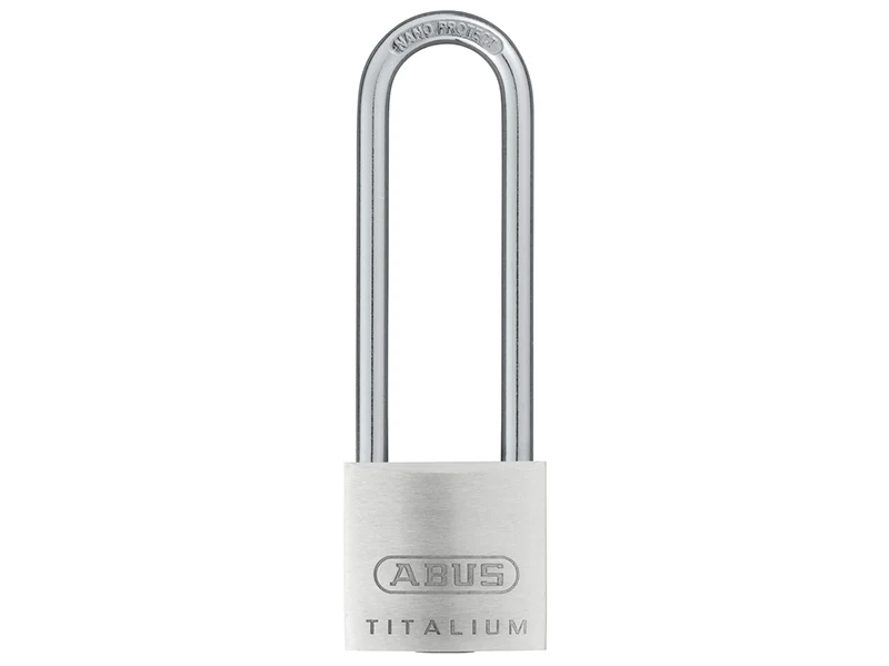 ABUS Mechanical 64TI/30mm TITALIUM™ Padlock 60mm Long Shackle Carded