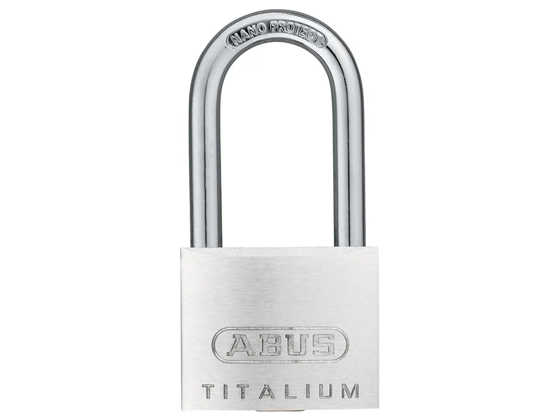 ABUS Mechanical 64TI/40mm TITALIUM™ Padlock 40mm Long Shackle Carded - Image 2