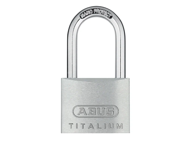 ABUS Mechanical 64TI/40mm TITALIUM™ Padlock Twin Pack