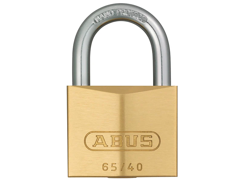 ABUS Mechanical 65/40mm Brass Padlock - Image 2