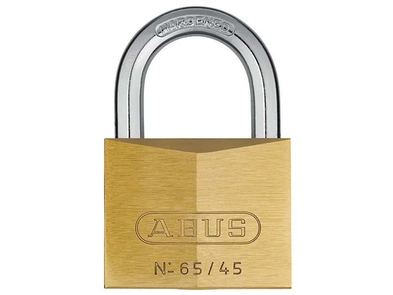 ABUS Mechanical 65/45mm Brass Padlock Carded