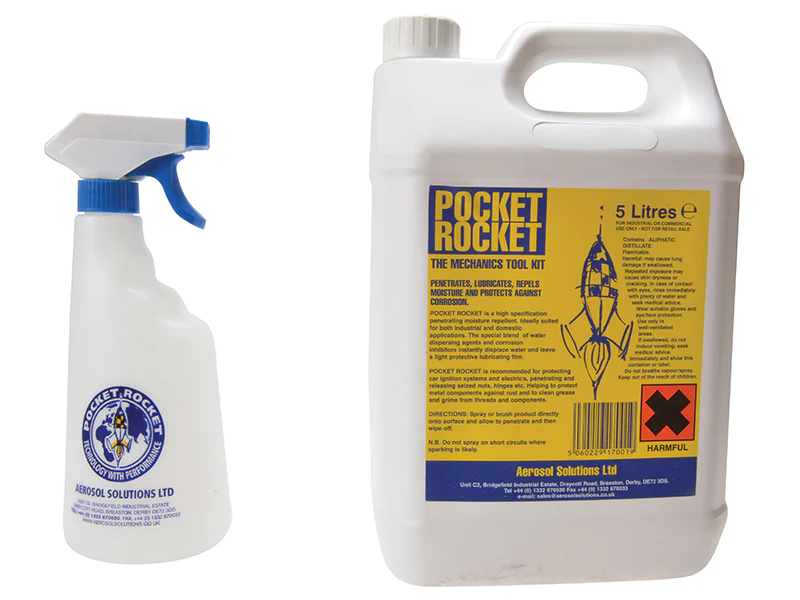 Aerosol Pocket Rocket Lubricant Repellent 5 litre - Image 2