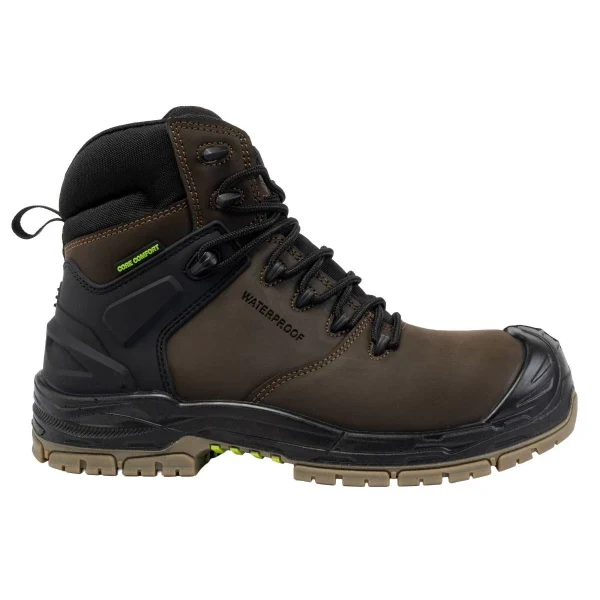 APACHE MISSION NON METALLIC SAFETY BROWN BOOT