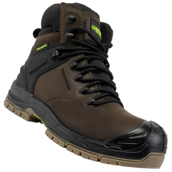 APACHE MISSION NON METALLIC SAFETY BROWN BOOT - Image 2