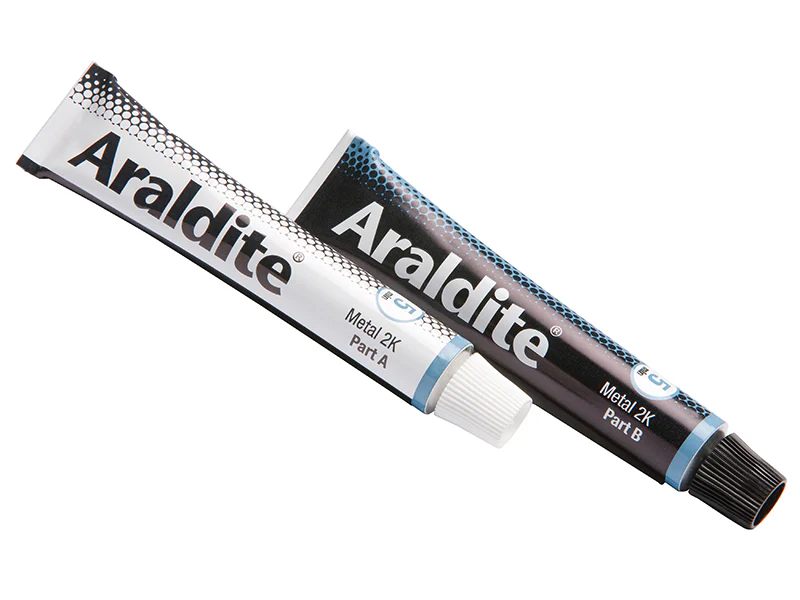 Araldite® Steel Epoxy 2 x 15ml Tubes - Image 2