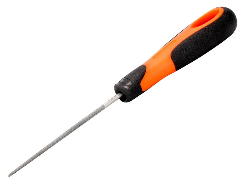 Bahco 1-230-08-2-2 ERGO™ Handled Round Second Cut File 200mm (8in)