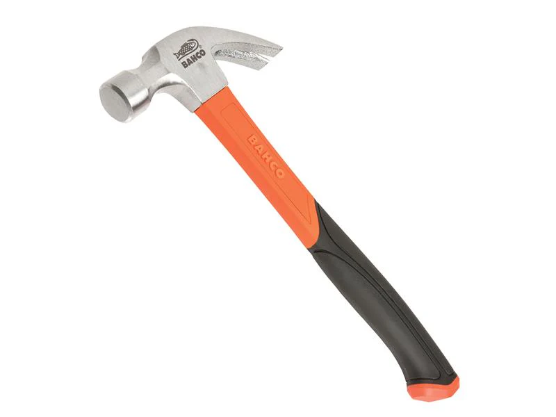 Bahco 428 Curved Fibreglass Claw Hammer 454g (16oz) - Image 2