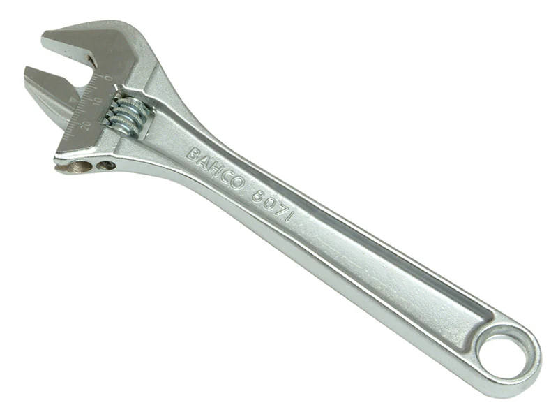 Bahco 8071 Black Adjustable Wrench 200mm (8in)