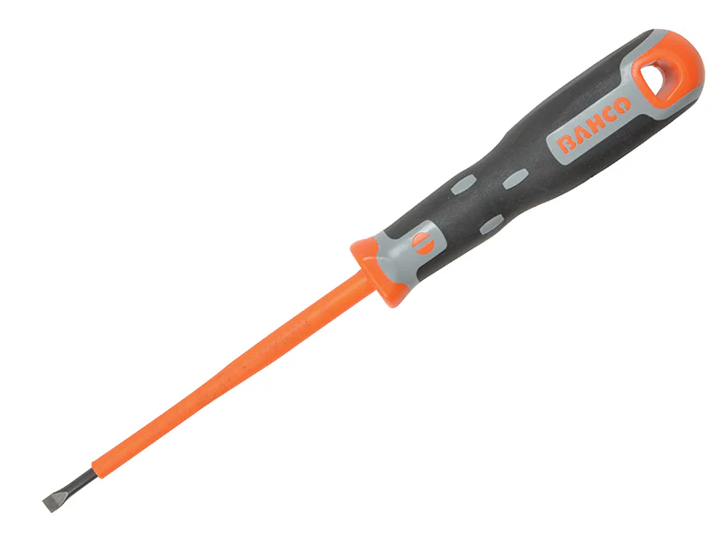 Bahco Tekno+ VDE Screwdriver Slotted Tip 4.0mm x 100mm - Image 2