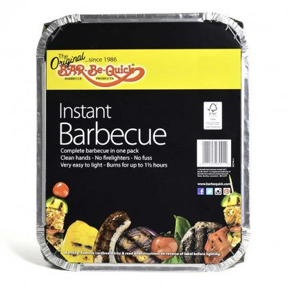 BARBEQUICK INSTANT DISPOSABLE BARBEQUE