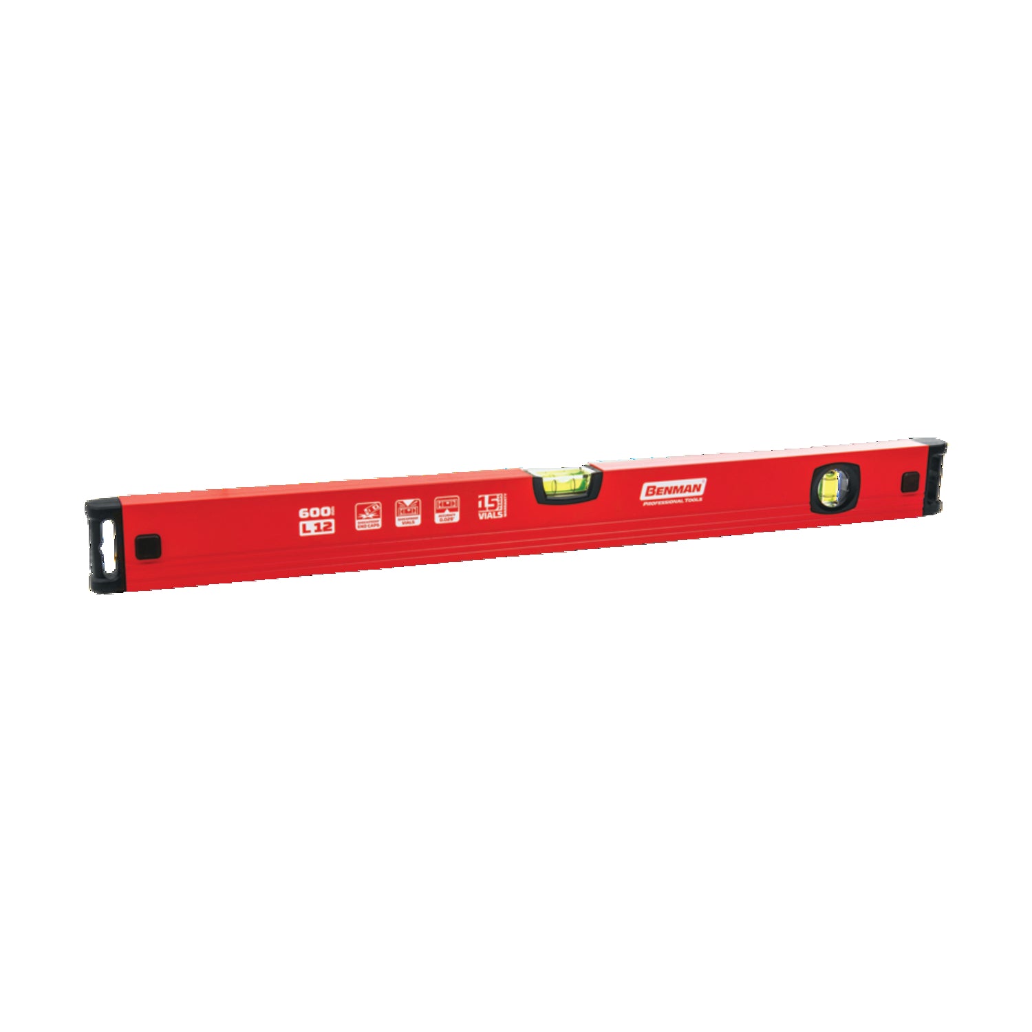 BENMAN 30CM LEVEL WITH 2 VIALS