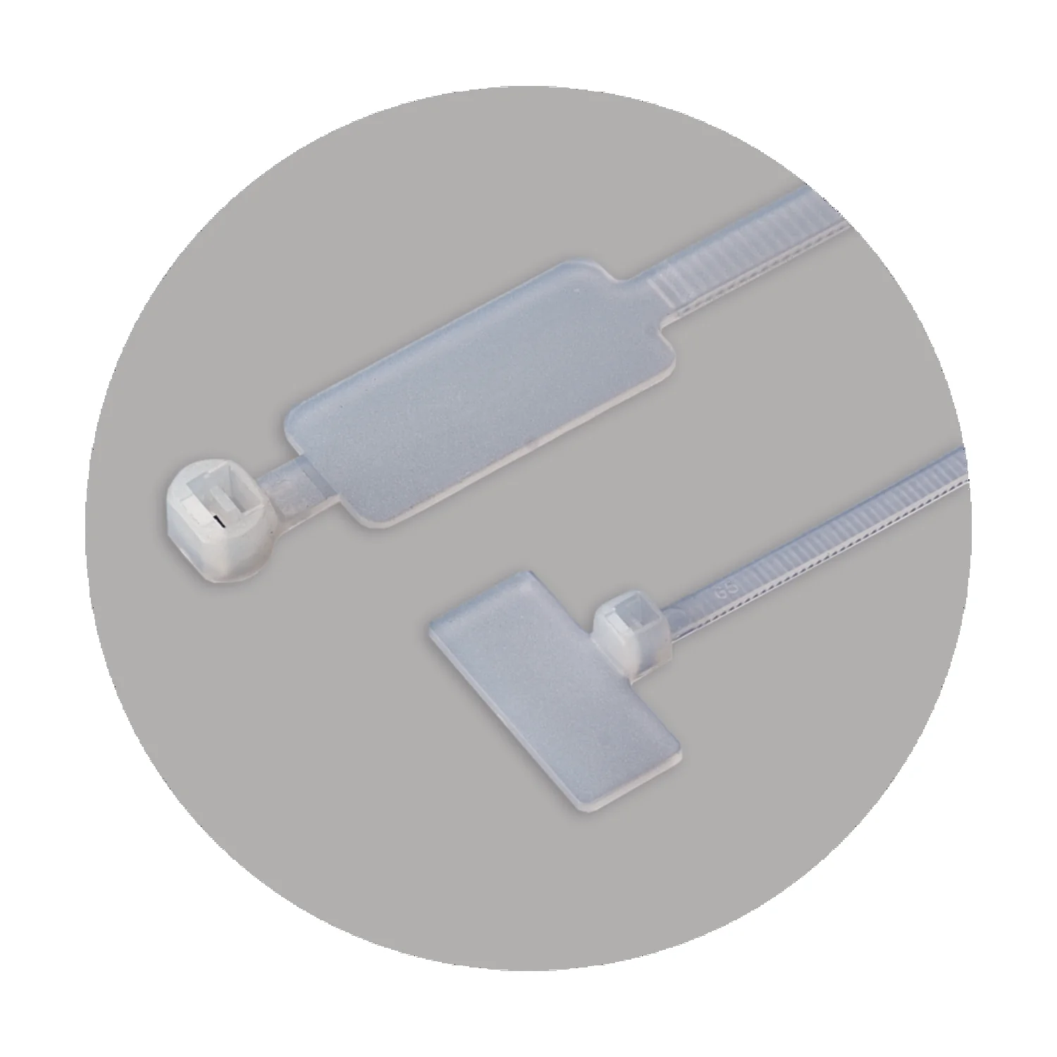 BENMAN CABLE TIES WITH LABEL 300 X 4.8MM