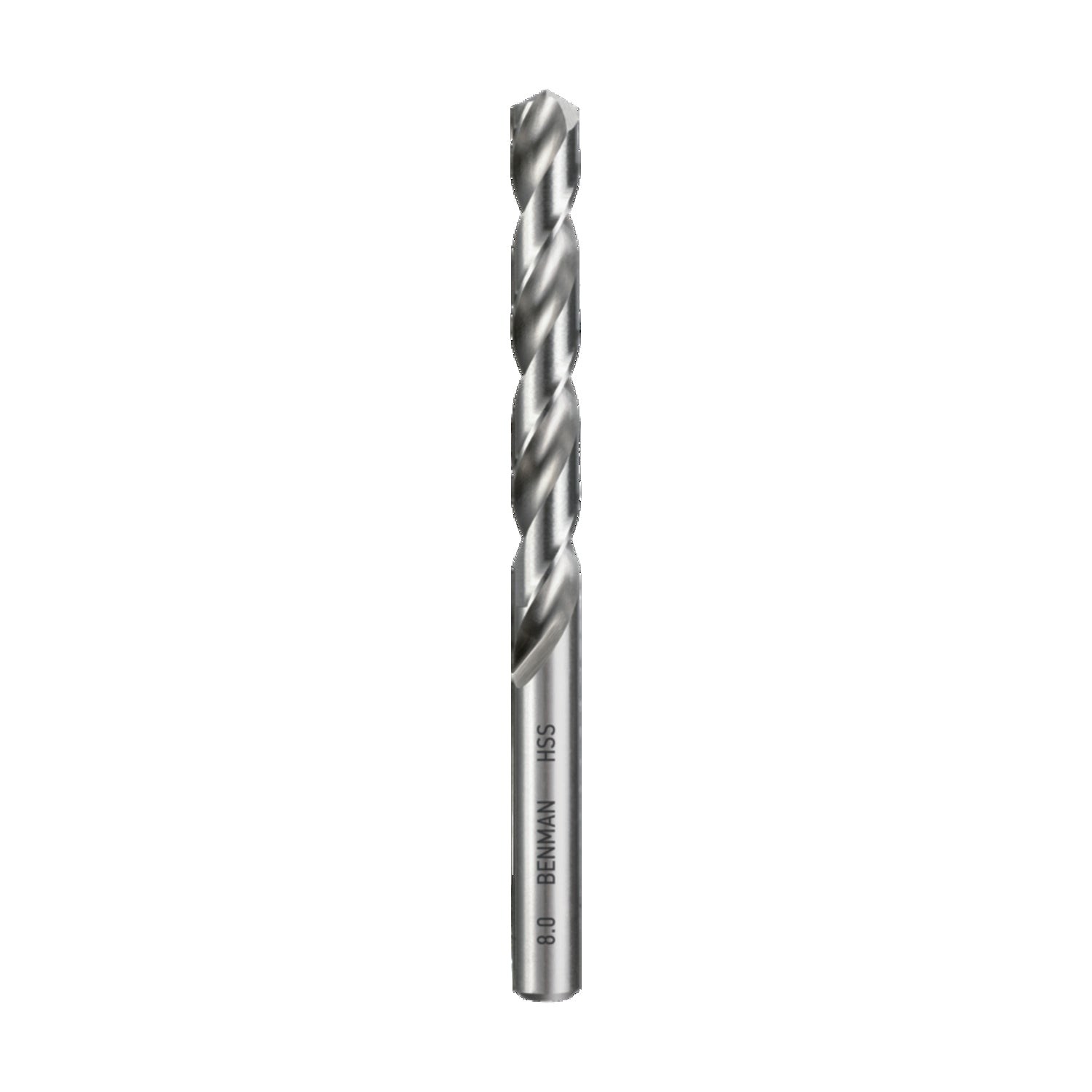 BENMAN HSS FULLY GROUND DRILL BIT DIN 338 BLISTER Ø6.00