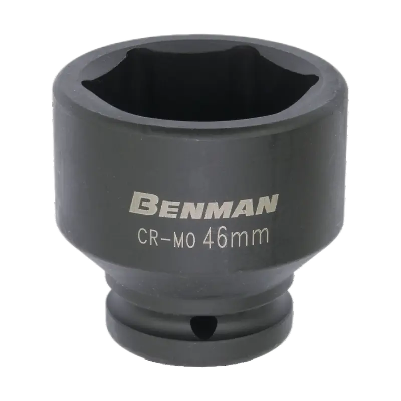 BENMAN IMPACT SOCKET, BLACK, 3/4", 38MML, 33MM