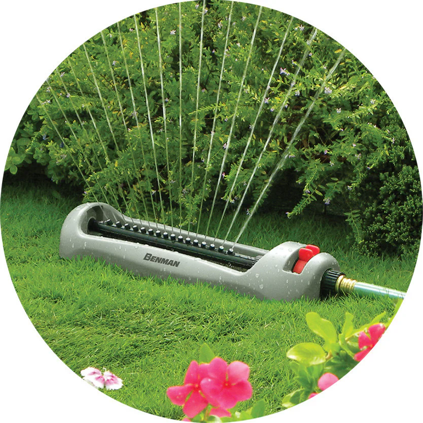 BENMAN OSCILLATING SPRINKLER & WATER HOSE CONNECTOR - Image 2