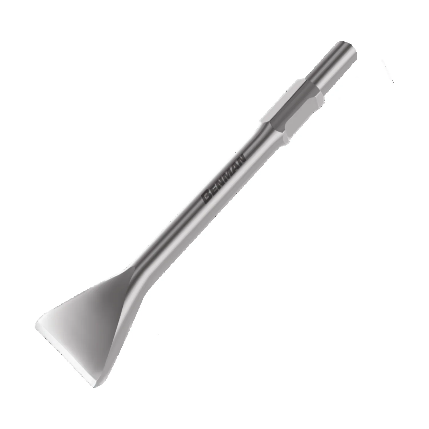 BENMAN SPADE CHISEL HEX 30MM BOS/MAK 400 X 100MM