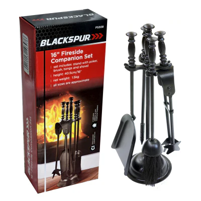 BLACKSPUR 16" FIRESIDE COMPANION SET - Image 2