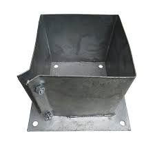 BOLT GRIP POST SUPPORT 6" X 6" GALVANISED - Image 2