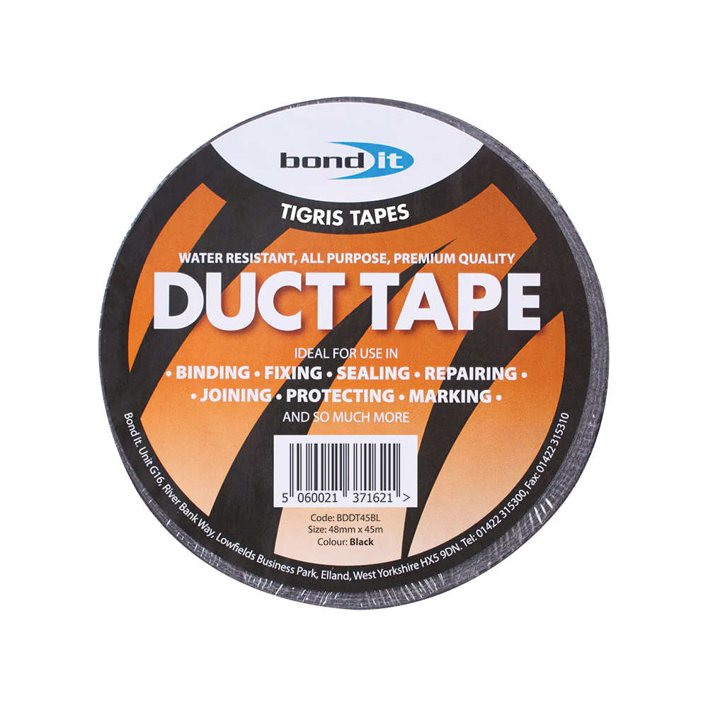 BOND-IT DUCT TAPE BLACK 48X45 (24/CTN)