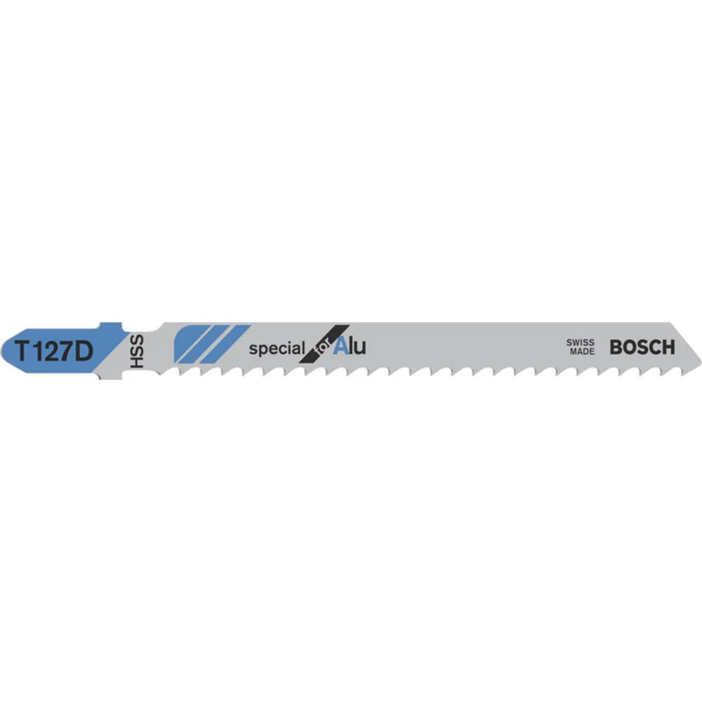 BOSCH JIG BLADE T127D 5PK ALUMIMIUM