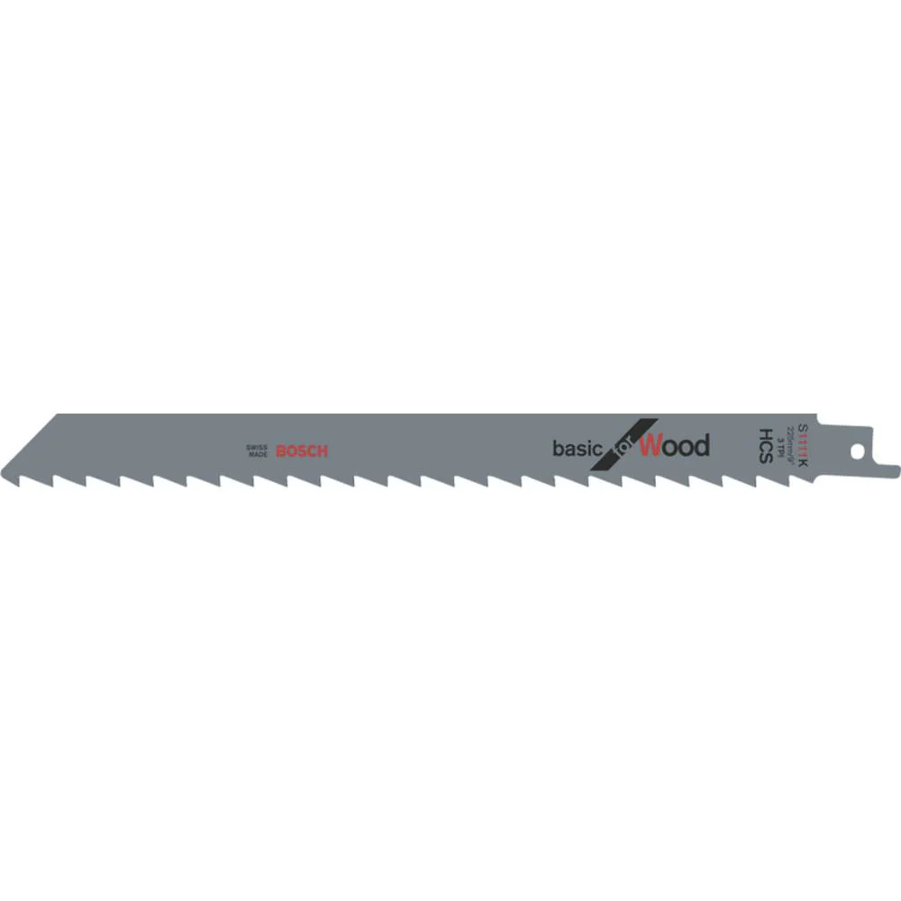 BOSCH S1111K RECIPROCATING SAW BLADE FOR WOOD