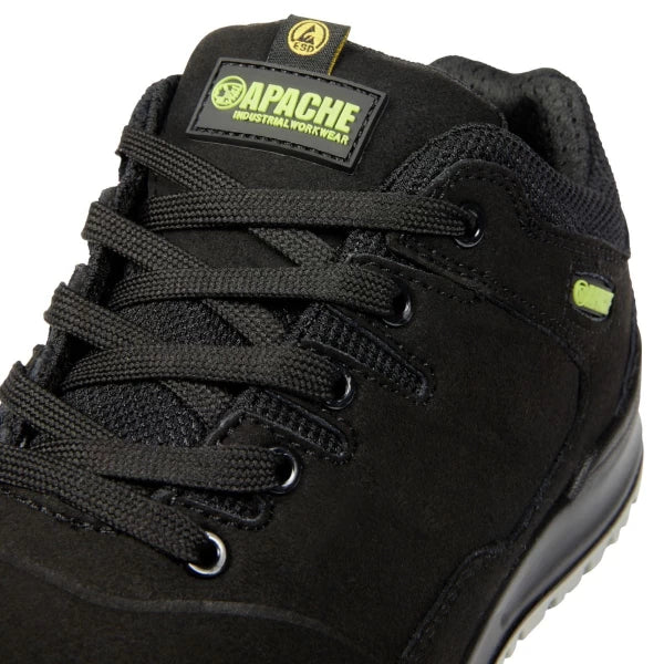 APACHE BRAMPTON ESD SUEDE SAFETY TRAINER BLACK - Image 3