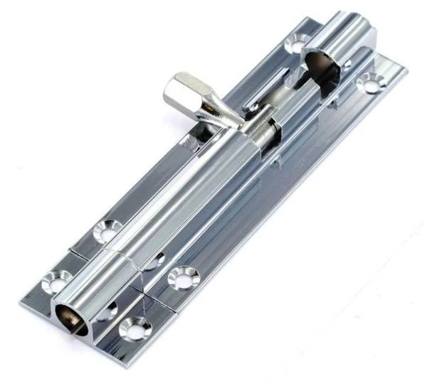 CHROME BARREL BOLT 4" H/D