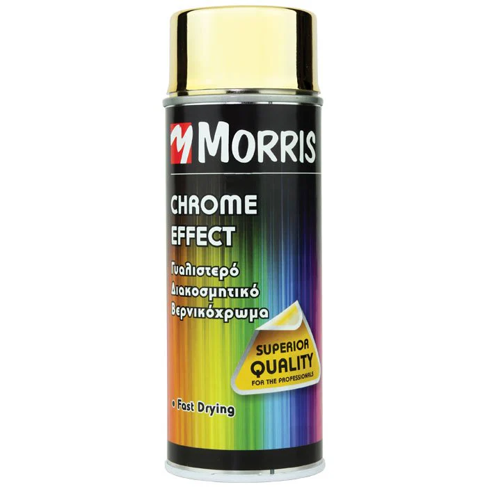 COLOR SPRAY, METALLIC GOLD, MORRIS 400 ML
