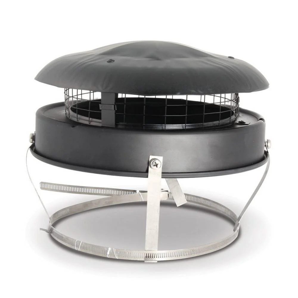 DE VIELLE CHIMNEY COWL (BLACK)
