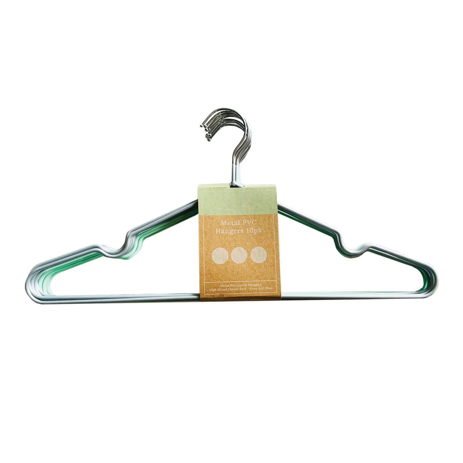 DE VIELLE METAL PVC HANGERS 10PK