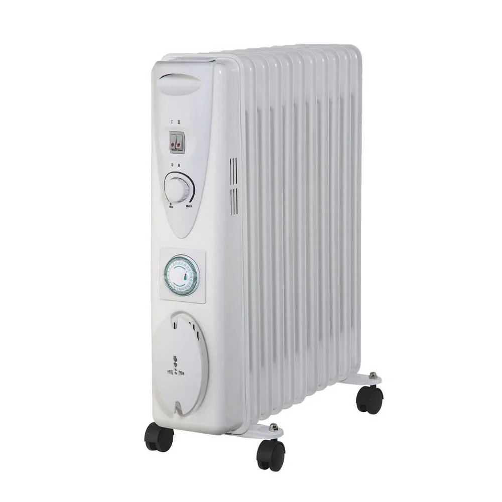 DE VIELLE PREMIUM 11 FIN OIL FILLED RADIATOR 2500W TIMER