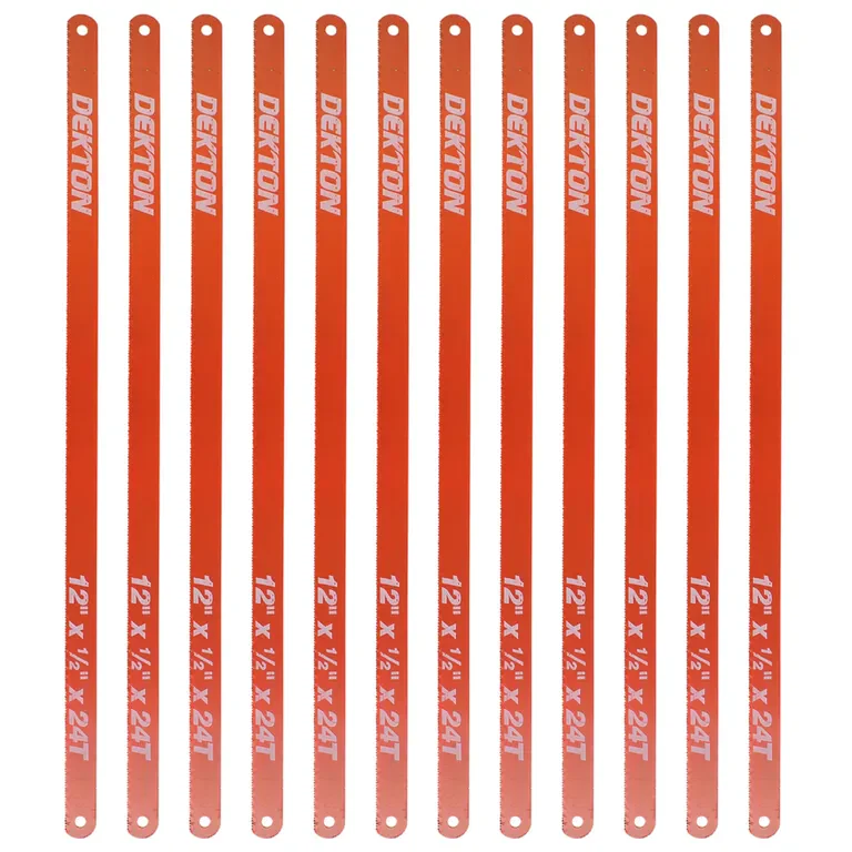 DEKTON 12PC HACKSAW BLADES