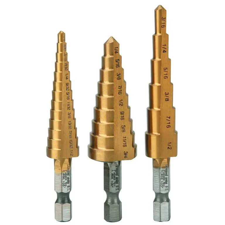 DEKTON 3PC HIGH SPEED STEEL DRILL SET