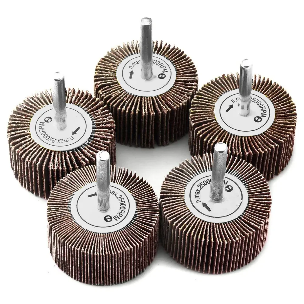 DEKTON 5PC MIXED GRIT 50 X 25MM FLAP WHEELS - Image 3