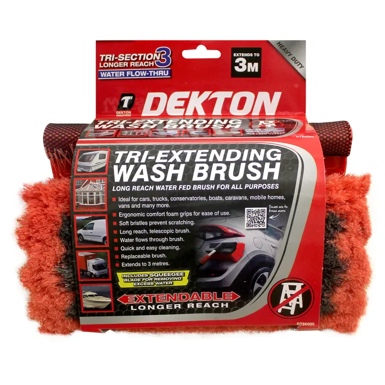 DEKTON HEAVY DUTY TRI-EXTENDING WASH BRUSH - Image 2