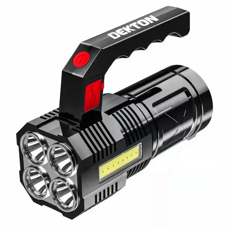 DEKTON RECHARGEABLE MULTIFUNCTION SPOT LIGHT 4 BEAM