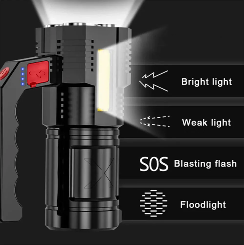 DEKTON RECHARGEABLE MULTIFUNCTION SPOT LIGHT 4 BEAM - Image 3
