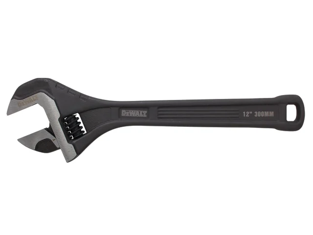 DEWALT 12IN ALL STEEL ADJUSTABLE WRENCH - Image 2