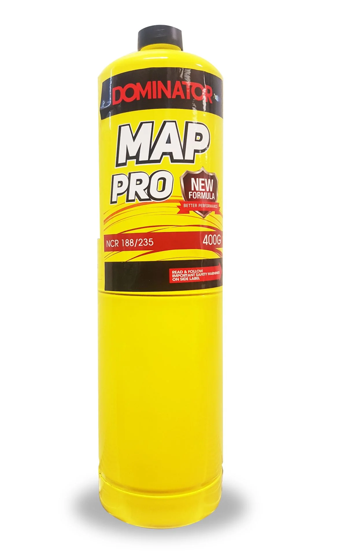DOMINATOR MAP/PRO GAS MIX CYLINDER YELLOW 400G