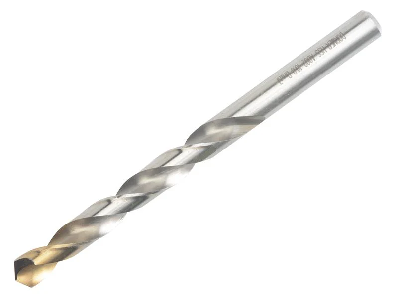 Dormer A002 HSS-TiN Coated Jobber Drill 10.00mm OL:133mm WL:87mm