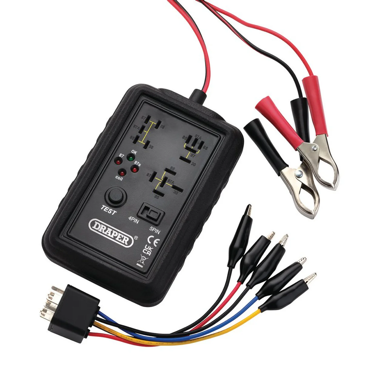 DRAPER 12V/24V RELAY TESTER 4 & 5 PIN