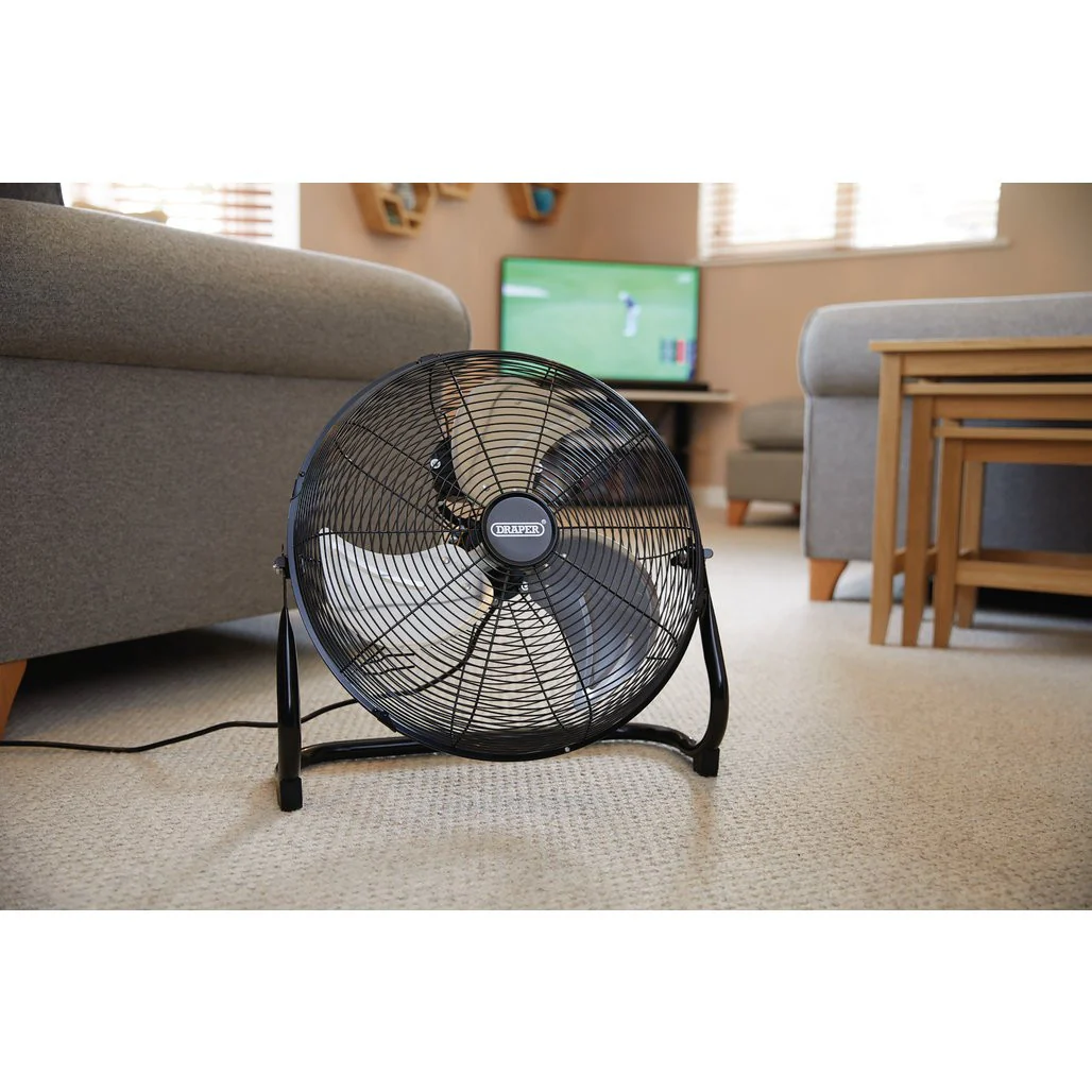 DRAPER 230V FLOOR FAN, 16"/400MM, 100W - Image 3