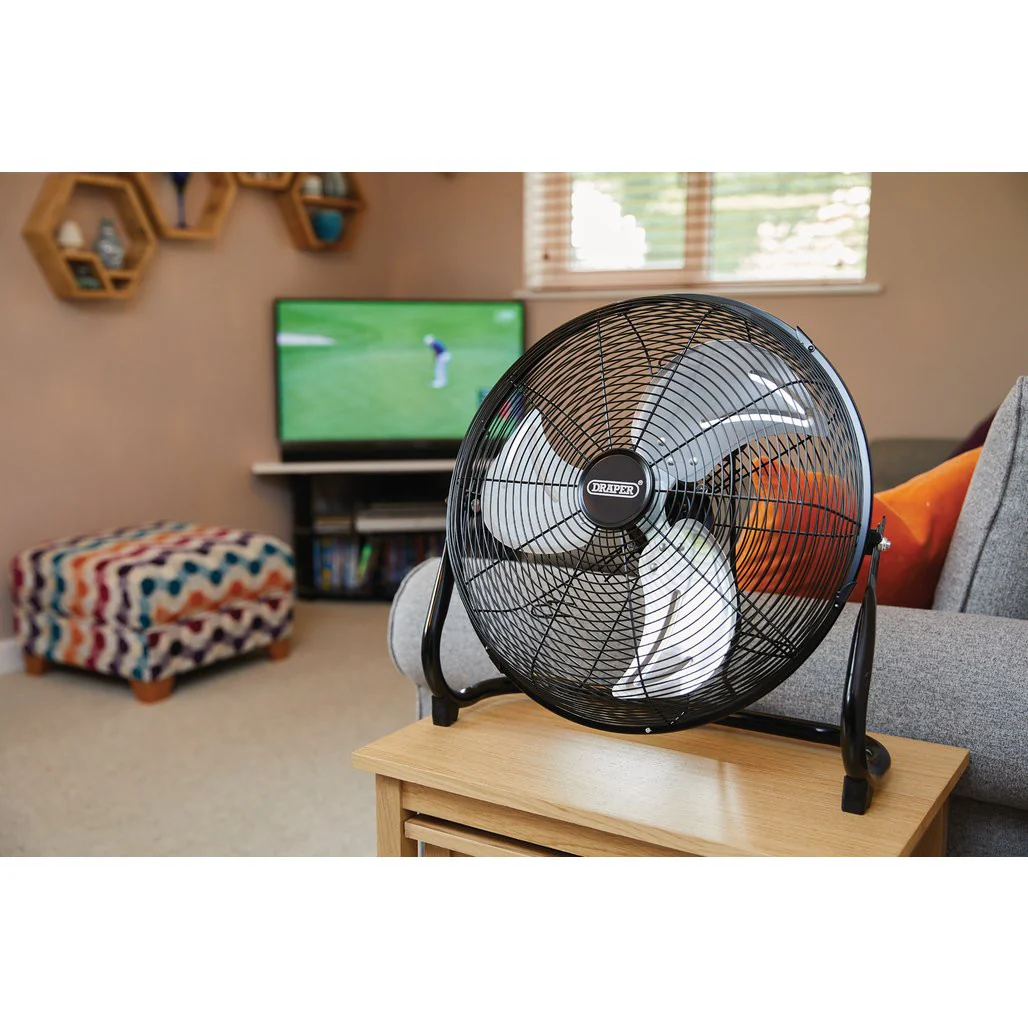 DRAPER 230V FLOOR FAN, 16"/400MM, 100W - Image 4