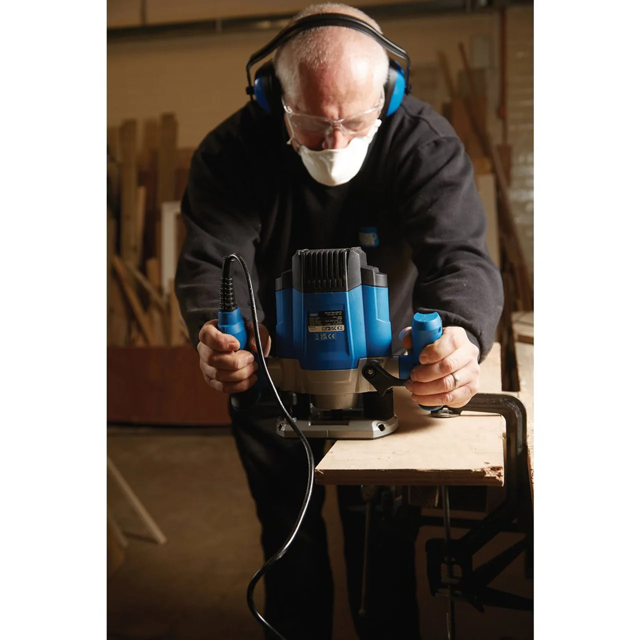 DRAPER 230V ROUTER, 8MM, 1,200W - Image 6